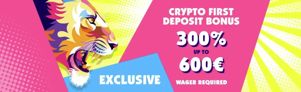 Crypto exclusive Haz Casino welcome bonus 300% up to 600€.