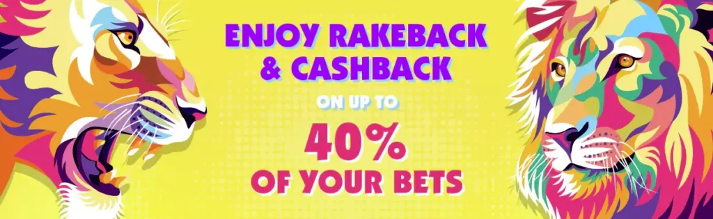 Rakeback and Cashback bonus up to 40% on Haz Casino.