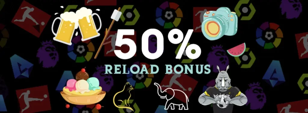 Bet O Bet Casino Reload Bonus 50% up to $200.