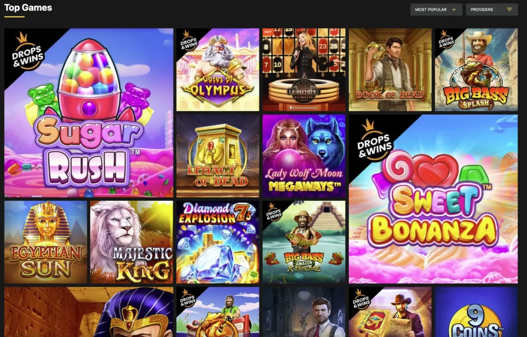 Best Online Slots in lobby on Bet O Bet Casino.