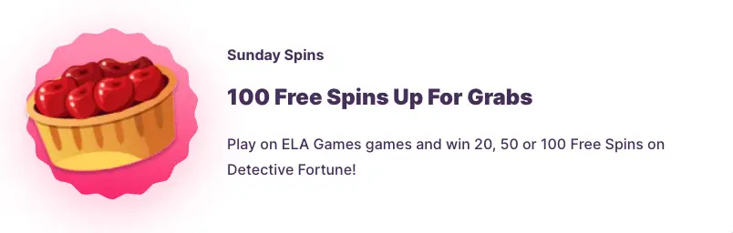 Nomini Casino Sunday Reload Bonus Up To 100 Free Spins.