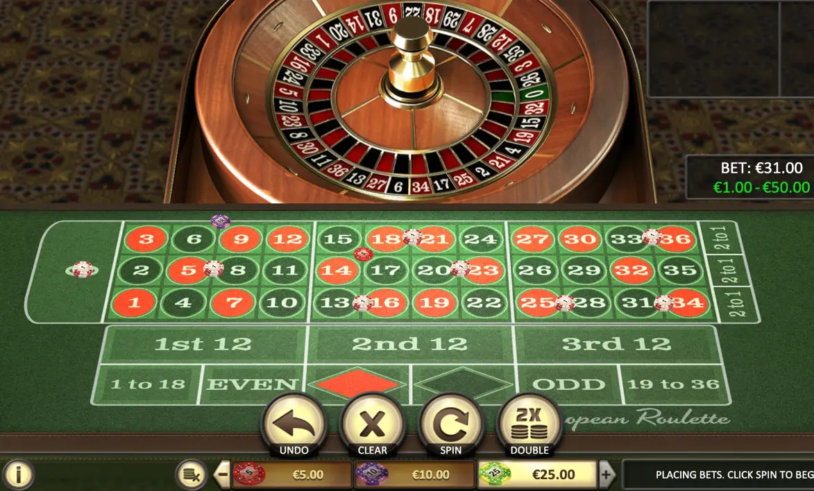 Electronic Roulette Game