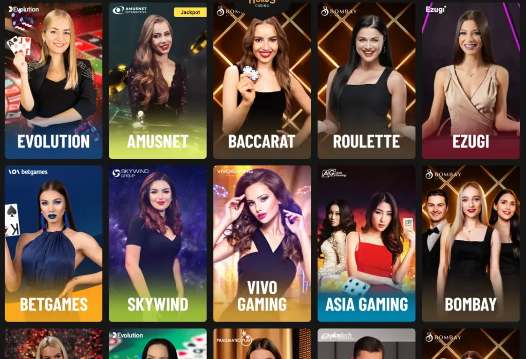Best LIVE Casino Games at Horus Casino