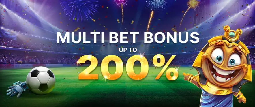 مكافأة رهان الرياضات المتعدد: احصل على 200% إضافية على إرباحك في Horus Casino