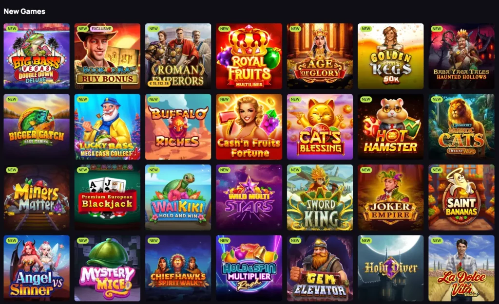Best New Slots on Betandplay Casino