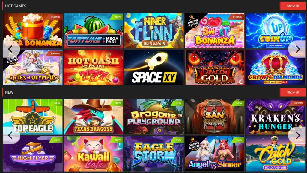 Best Slots on Megapari Online Casino